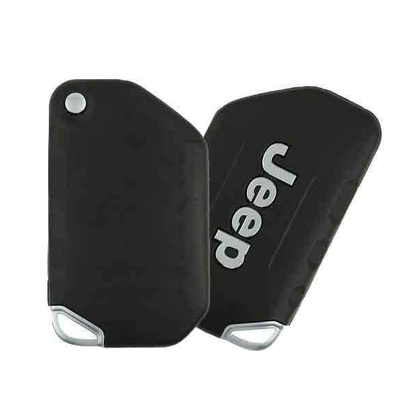 2018 - 2024 Jeep Wrangler Unlimited / Smart Flip Key (No Buttons) / PN: 68416785AA / OHT1130261 / SIP22 (OEM)