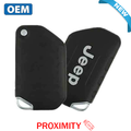 2018 - 2024 Jeep Wrangler Unlimited / Smart Flip Key (No Buttons) / PN: 68416785AA / OHT1130261 / SIP22 (OEM)