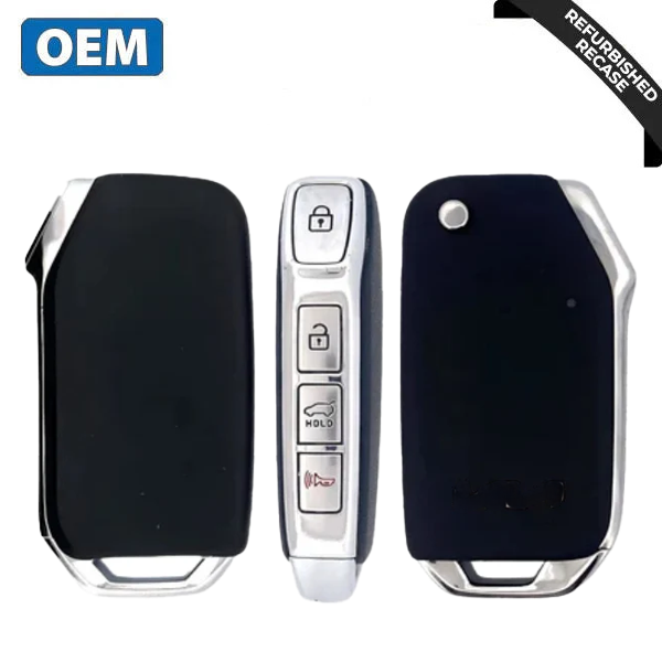2019-2022 Kia Soul / 4-Button Flip Key / PN: 95430-K0010 / SY5SKRGE04 (OEM Recase)
