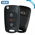 2010-2012 Kia Soul / 3-Button Flip Key / PN: 95430-2K250 / NYOSEKSAM11ATX (OEM)