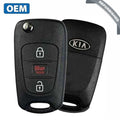 2008-2013 Kia Soul / 3-Button Flip Key / PN: 95430-2K240 / NY0SEKSAM11ATX (OEM Refurb) (Canadian Version)