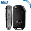 2021 Kia Seltos / 4-Button Flip Key / PN: 95430-Q5000 / NYOSYEK4TX1907 (OEM)