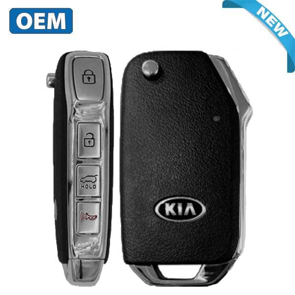 2021 Kia Seltos / 4-Button Flip Key / PN: 95430-Q5000 / NYOSYEK4TX1907 (OEM)
