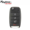2014-2019 Kia Soul / 4-Button Flip Key / Gen 2 PS / PN: 95430-B2100 / OSLOKA-875T (AFTERMARKET)  ﻿