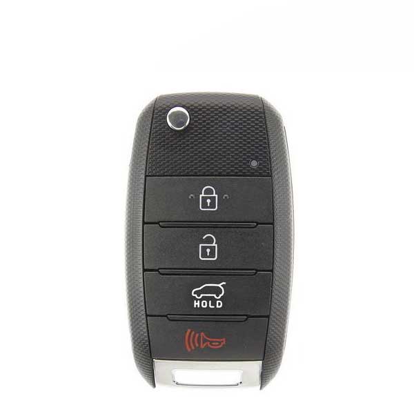 2014-2019 Kia Soul / 4-Button Flip Key / Gen 2 PS / PN: 95430-B2100 / OSLOKA-875T (AFTERMARKET)  ﻿