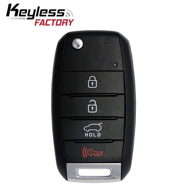 2014-2016 Kia Sportage / 4-Button Flip Key / PN: 95430-3W350 / NYODD4TX1306-TFL (SL13MY) (AFTERMARKET)
