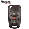 2010-2012 Kia Soul / 3-Button Flip Key / PN: 95430-2K250 / NY0SEKSAM11ATX (AM11MY) (AFTERMARKET)
