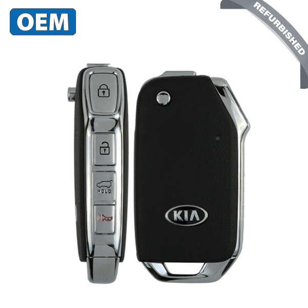 2019 - 2022 KIA Soul / 4-Button Flip Key / PN: 95430-K0110 / SY5SKRGE04 (OEM Refurb)