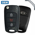 2010-2012 Kia Soul / 3-Button Flip Key / PN: 95430 2K250 / NYOSEKSAM11ATX (OEM Refurb)