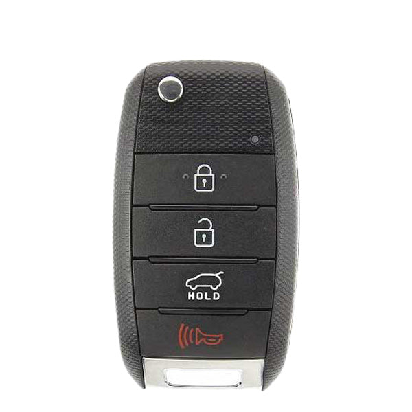 2014-2016 Kia Sportage / 4-Button Flip Key / PN: 95430-3W350 / NYODD4TX1306-TFL (SL13MY) (OEM Recase)