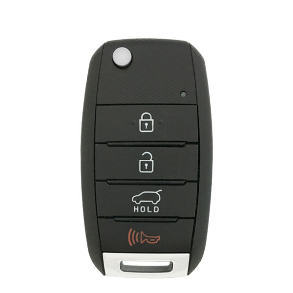 2015-2020 Kia Sorento / 4-Button Flip Key / PN: 95430-C5101 / OSLOKA-910T (UM) (OEM Recase)