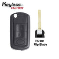 2006-2011 Land Rover / 3-Button Flip Key / NT8-15K6014CFFTXA / (Chip 46) (AFTERMARKET)