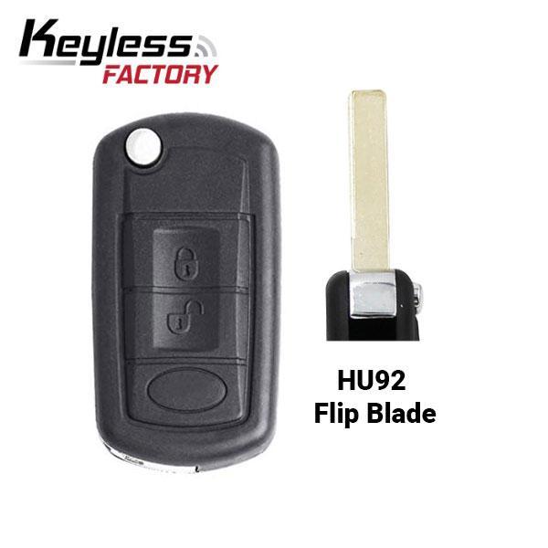 2005-2011 Land Rover / 3-Button Flip Key / NT8-15K6014CFFTXA / EWS / (Chip 44) (AFTERMARKET)