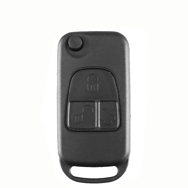 1997-2001 Mercedes SL / 3-Button Flip Key / HU39 / PCF7935 44 Chip for KR55 Key Maker  (AFTERMARKET)