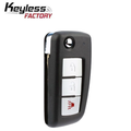 2002-2017 Nissan Infiniti / 4-Button Remote Flip Key / KBRASTU15 (AFTERMARKET)