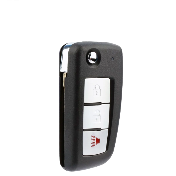 2002-2017 Nissan Infiniti / 4-Button Remote Flip Key / KBRASTU15 (AFTERMARKET)