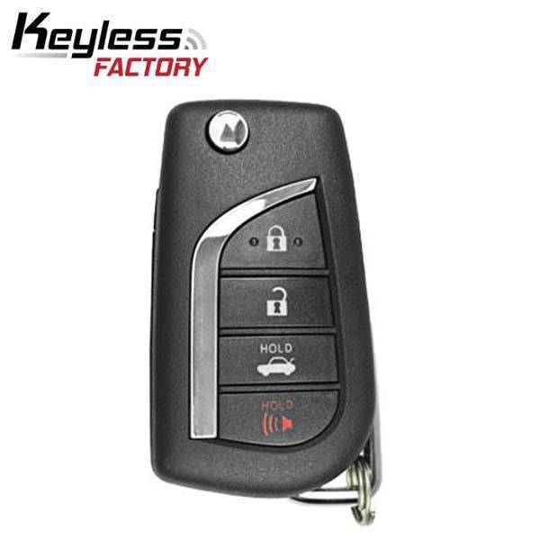 2014-2017 Toyota Camry Corolla / 4-Button Flip Key / HYQ12BDM / H Chip (AFTERMARKET)