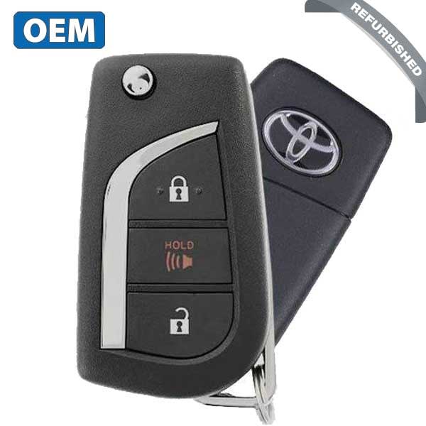 2019-2021 Toyota RAV4 / 3-Button Flip Key / PN: 89070-42G00 / HYQ12BFW (OEM Refurb)