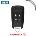 2011-2015 Chevrolet Volt / 5-Button Flip Key w/ Plug-In / PN: 22923862 / OHT05918179 / PEPS (OEM Refurb)