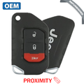 2018-2021 Jeep Wrangler / 3-Button Smart Flip Key / PN: 68416782AA / OHT1130261 / SIP22 (OEM Refurb)