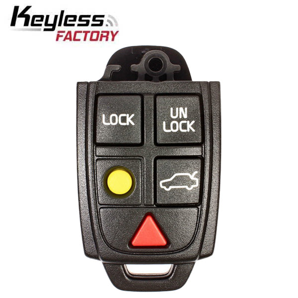2004-2015 Volvo / 5-Button Flip Key / PN: 8688799 / LQNP2T-APU (AFTERMARKET)
