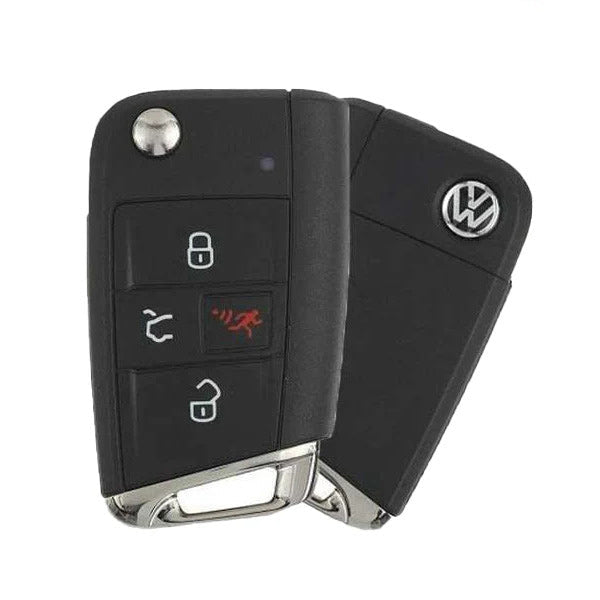 2018-2020 Volkswagen Golf Jetta/ 4-Button Flip Key / PN: 5G6959752BG / NBGFS125C5(OEM Refurb)
