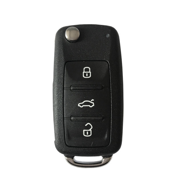 2012-2018 Volkswagen / 4-Button Flip Key / PN: 5KO837202AD / NBGFS93N / MQB / 314 MHz (AFTERMARKET)