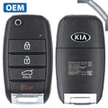 2017-2019 Kia Niro / 4-Button Flip Key / PN: 95430-G5010 / SY5JFRGE04 (DE 4BT) (OEM Refurb)