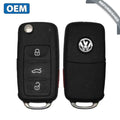 2011-2016 Volkswagen / 4-Button Flip Key / PN: 5K0837202AK / NBG010180T / 315 Mhz (OEM Refurb)