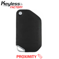 2018 - 2024 Jeep Wrangler Unlimited / Smart Flip Key (No Buttons) / PN: 68416785AA / OHT1130261 / SIP22 (AFTERMARKET)