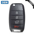 2013-2015 Kia Sorento / 4-Button Flip Key / PN: 95430-1U500 / TQ8-RKE3F05 (OEM Recase)
