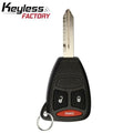2004-2013 Dodge / Mitsubishi / 3-Button Remote Head Key / KOBDT04A / (AFTERMARKET)