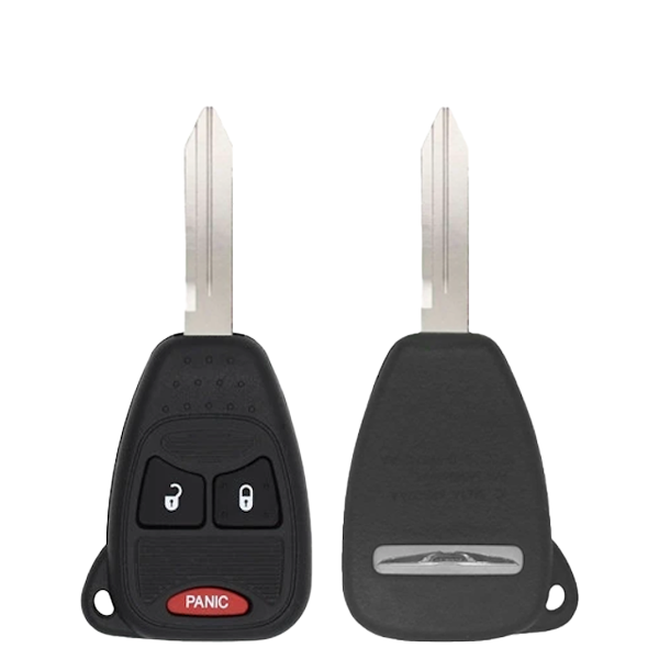 2005-2011 Dodge Dakota / 3-Button Remote Head Key / PN: 05179513AC / OHT692715AA (w/ Transponder) (OEM)