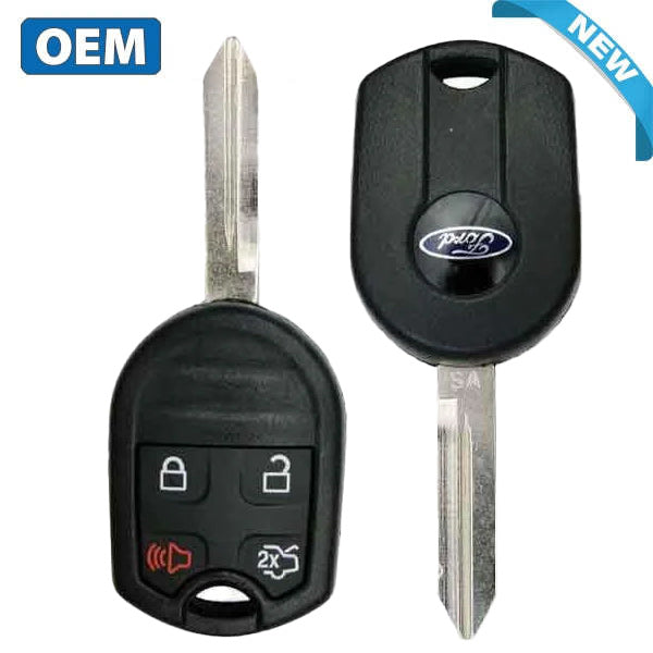 2007-2019 Ford / 4-Button Remote Head Key / PN: 164-R8073 / CWTWB1U793 / (4D 63 80 BIT) (OEM)