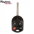 2015-2019 Ford Transit Connect / 4-Button Remote Head Key / HU101 / OUCD6000022 (No Chip) (AFTERMARKET)