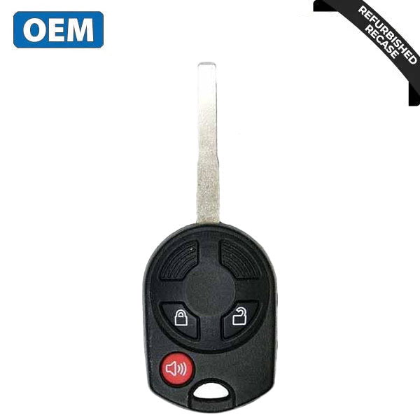 2012-2017 Ford / 3-Button Remote Head Key / PN: CJ54-15K601-AB / 0UCD6000022 / HS (OEM Recase)
