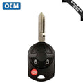 2007-2010 Ford / 3-Button Remote Head Key / PN: 164-R7016 / OUCD6000022 / 80 Bit(OEM Recase)