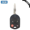 2007-2010 Ford / 4-Button Remote Head Key / PN: 164-R7013 / OUCD6000022 / H75 / Chip 40 Bit (OEM Recase)