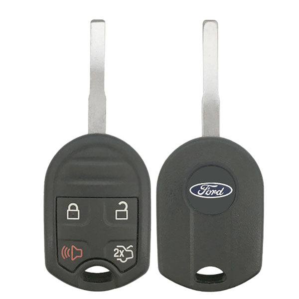 2014-2019 Ford Fiesta / 4-Button Remote Head Key / PN: 164-R7976 / CWTWB1U793 (4D 63 80 Bit Chip) (OEM)