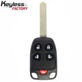 2011-2013 Honda Odyssey / 5-Button Remote Head Key / PN: 35118-TK8-A10 / N5F-A04TAA (AFTERMARKET)