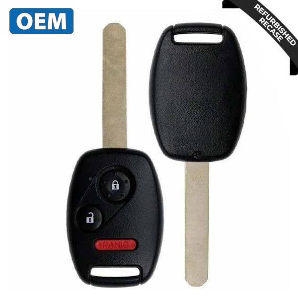 2005-2014 Honda / 3-Button Remote Head Key / PN: 35111-SHJ-305 / OUCG8D-380H-A (OEM Recase)