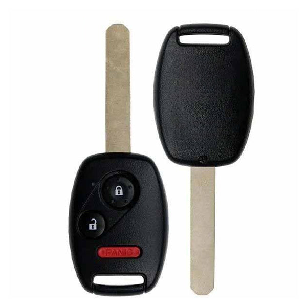 2005-2014 Honda / 3-Button Remote Head Key / PN: 35111-SHJ-305 / OUCG8D-380H-A (OEM Recase)