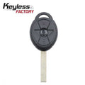 2005-2007 Mini Cooper / 3-Button Remote Head Key / LX8F2V / EWS (44 Chip) (AFTERMARKET)