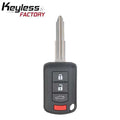 2016-2017 Mitsubishi Outlander Lancer / 4-Button Remote Head Key with Shoulder / PN: 6370B945 / OUCJ166N (AFTERMARKET)