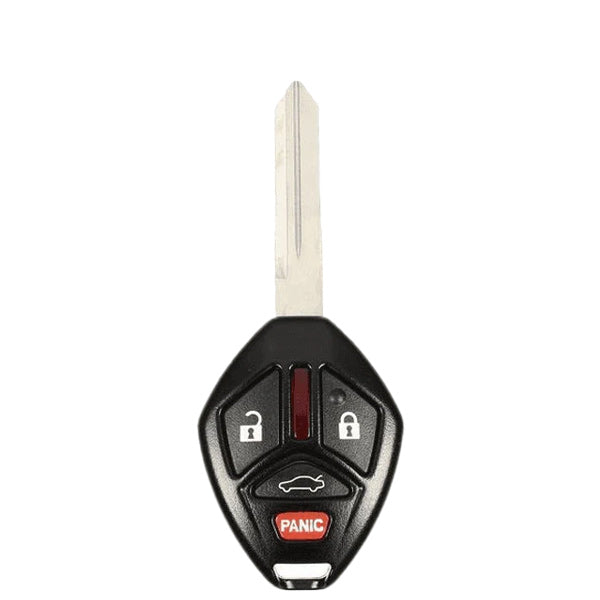 2006-2007 Mitsubishi Eclipse Galant / 4-Button Remote Head Key / PN: MN141381 / OUCG8D-620M-A (OEM Recase)