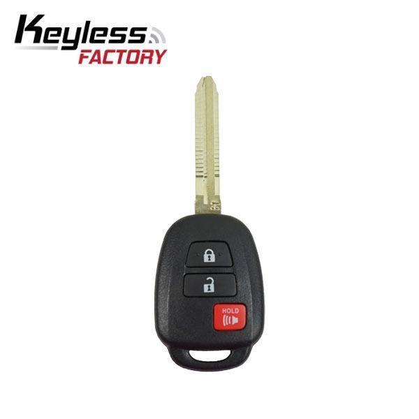 2013-2016 Scion TC / 3-Button Head Key / PN: 89070-52G30 / MOZB52TH (AFTERMARKET)