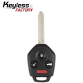 2012-2019 Subaru / 4-Button Remote Head Key / CWTWBU766 / B110 / G Chip / Canada ONLY (AFTERMARKET)