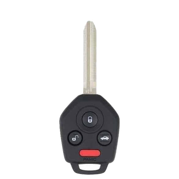 2017-2018 Subaru / 4-Button Remote Head Key / PN: 57497-FL00A / CWTB1G077 (H Chip) w/ Black Interior Board Shell (OEM Re