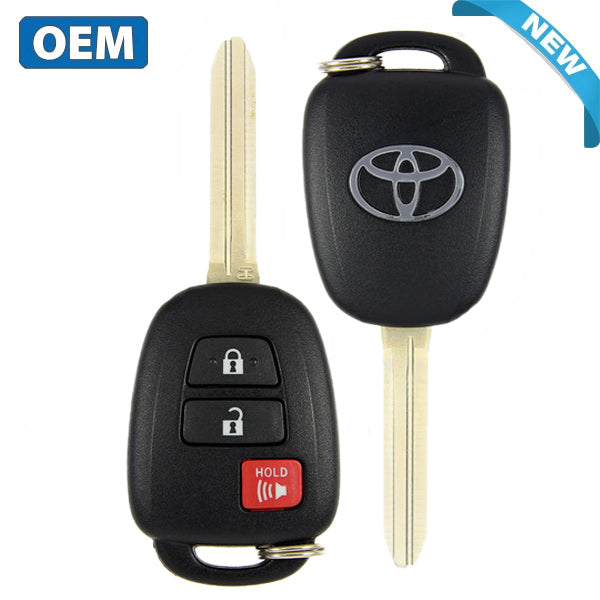 2020-2022 Toyota Tacoma / 3-Button Remote Head Key / PN: 89070-04060 / HYQ12BGG (H Chip) (OEM)