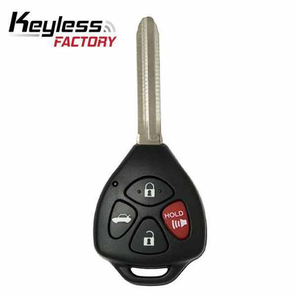 2010-2014 Toyota / 4-Button Remote Head Key / GQ4-29T / (AFTERMARKET)